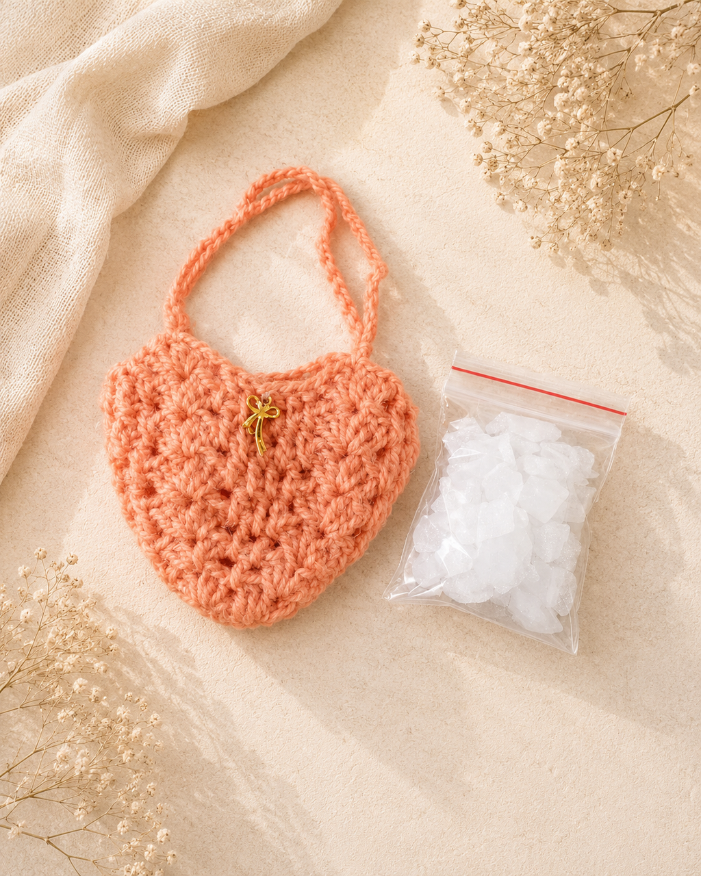 Handmade Crochet Camphor Car Hanging