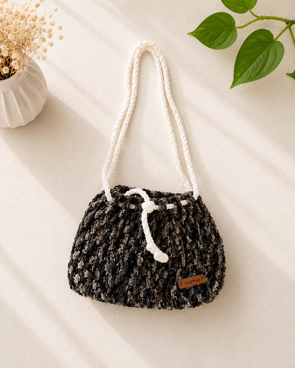 Handmade Crochet Tote Bag 🌼💛
