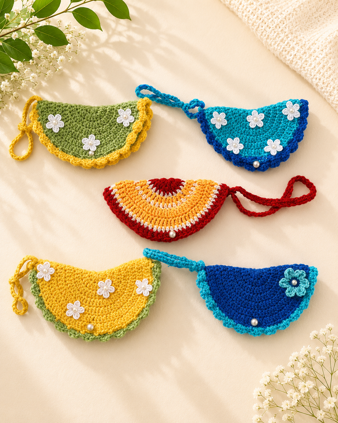Handmade Crochet Spectacle Cover