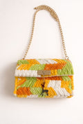 Textured Crochet Sling Bag