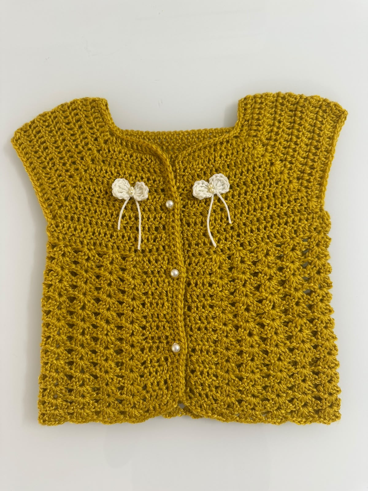 Crochet Baby Frock /Baby boy dress